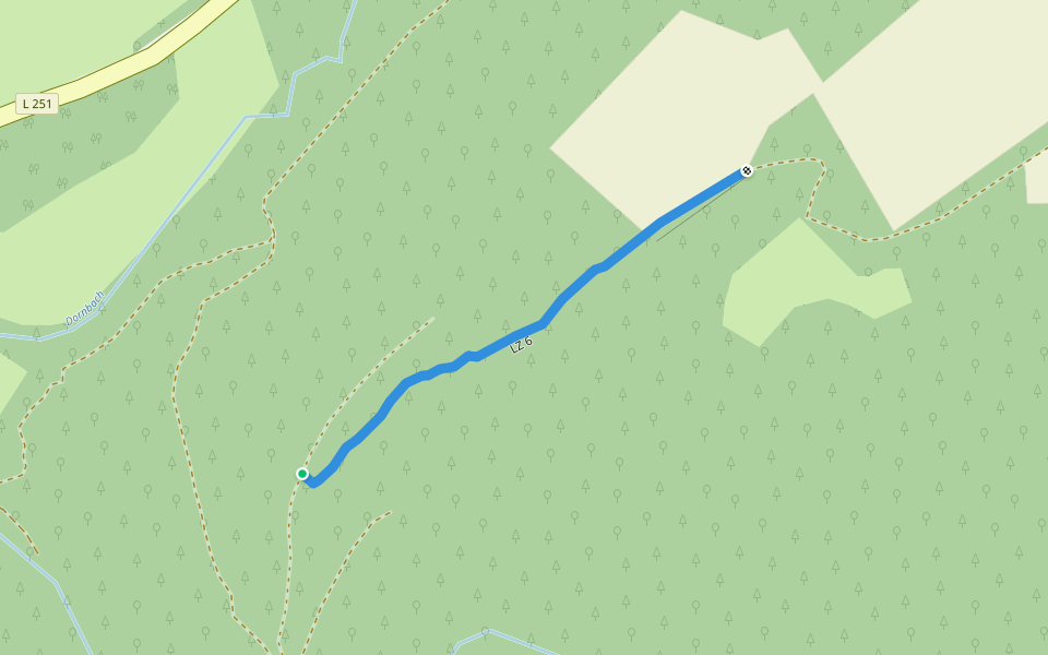 LZ 6 walking route map in Linz am Rhein