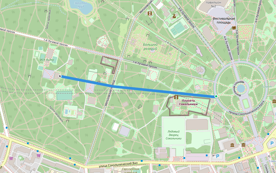 Песочная аллея