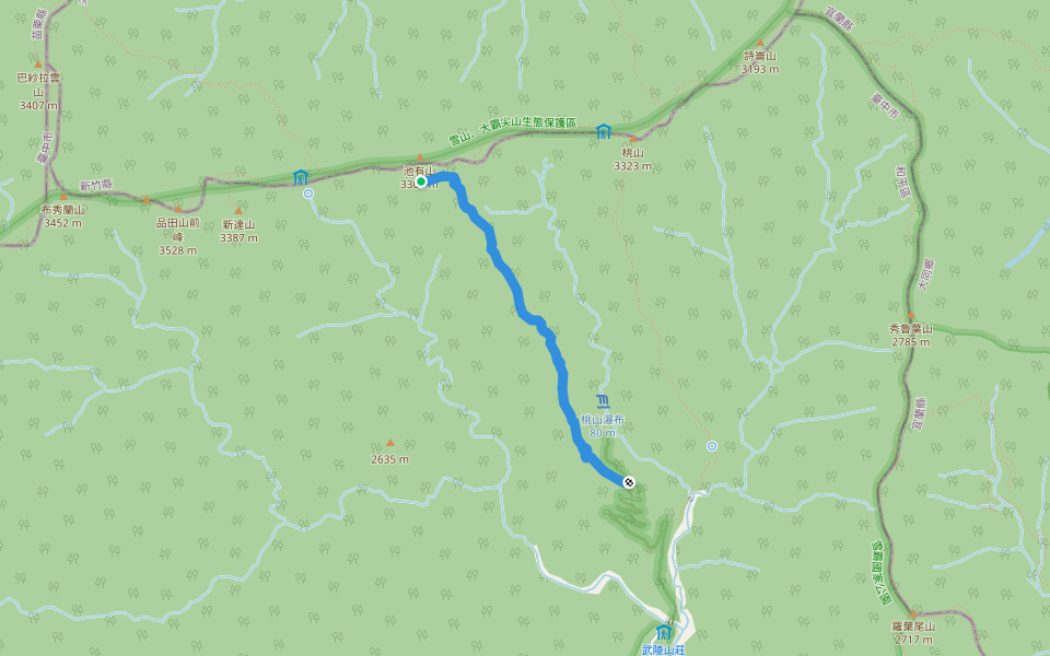 池有山登山步道