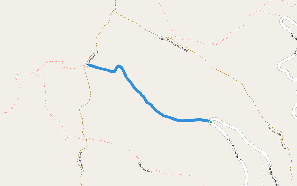 Liberty Trail Hiking Bolinas, California Pacer