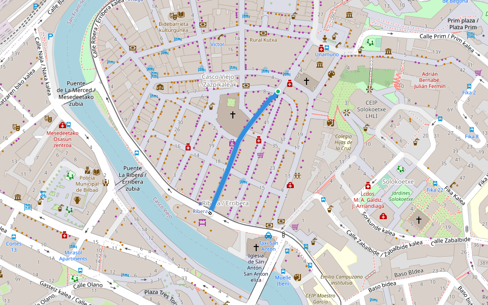 Calle Tendería / Dendarikale kalea