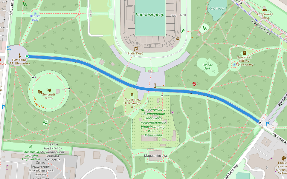 Центральна алея