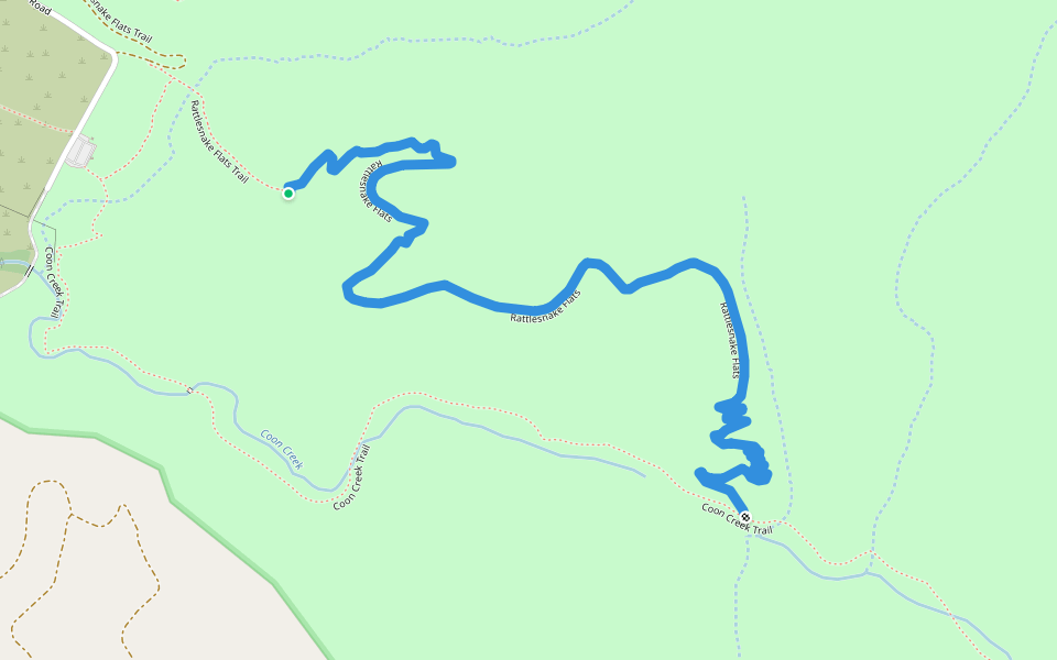 Rattlesnake Flats In California Walking Map Osm Way 289425391 
