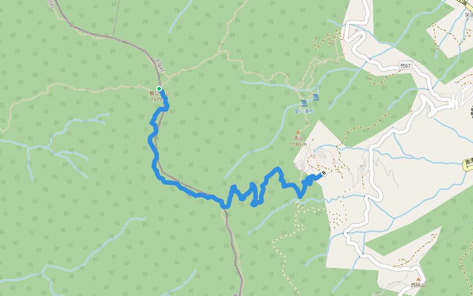 鵝公髻山登山步道