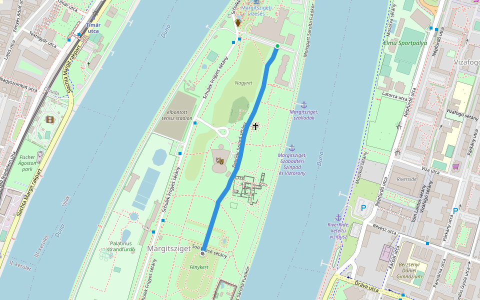 Zielinski Szilárd sétány