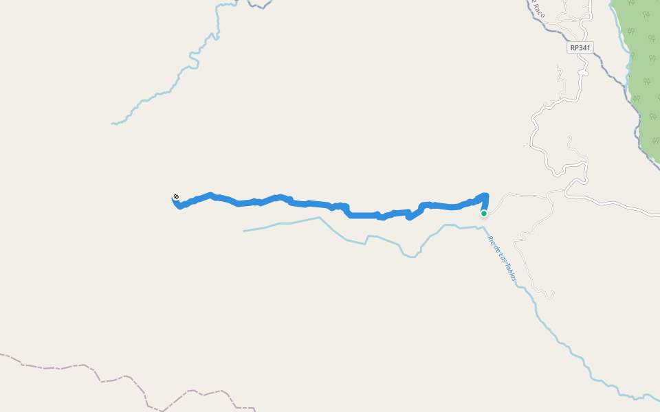A Mamala walking route map in Villa Nougués