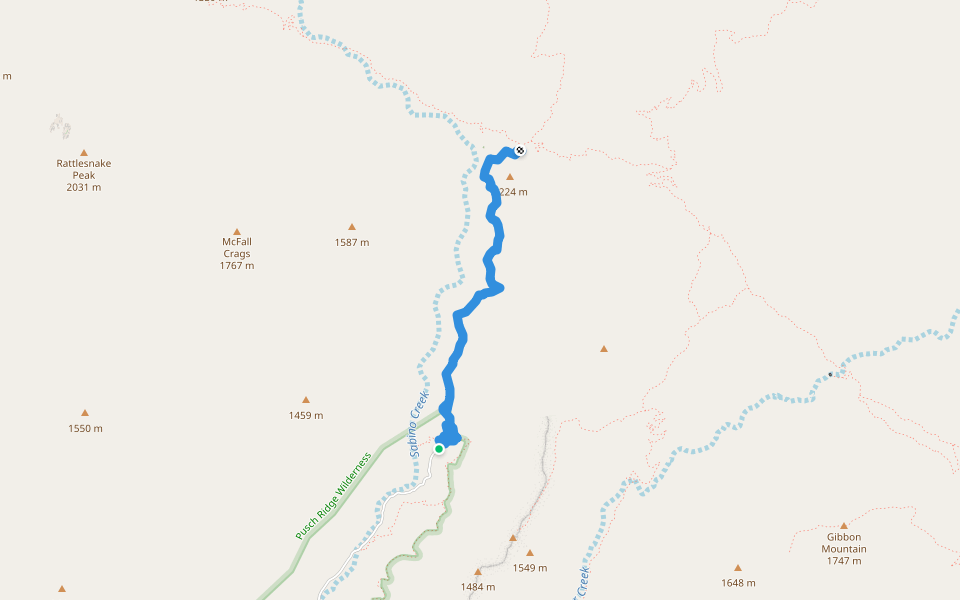 Sabino Canyon Trail #23