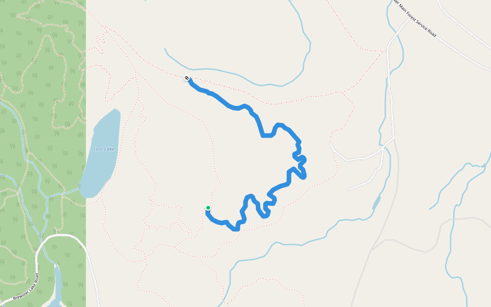 BLT walking route map in Campbell River