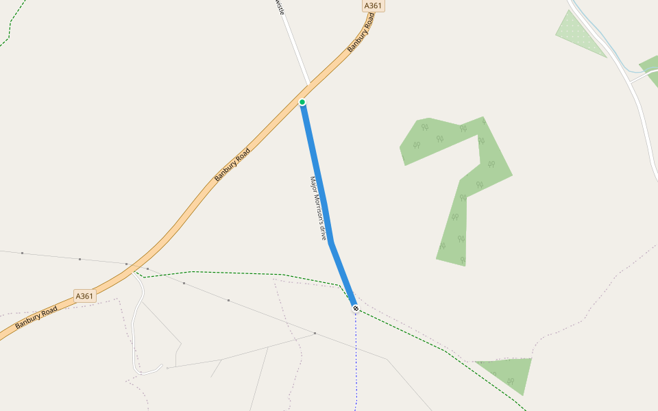 Major Morrison's drive