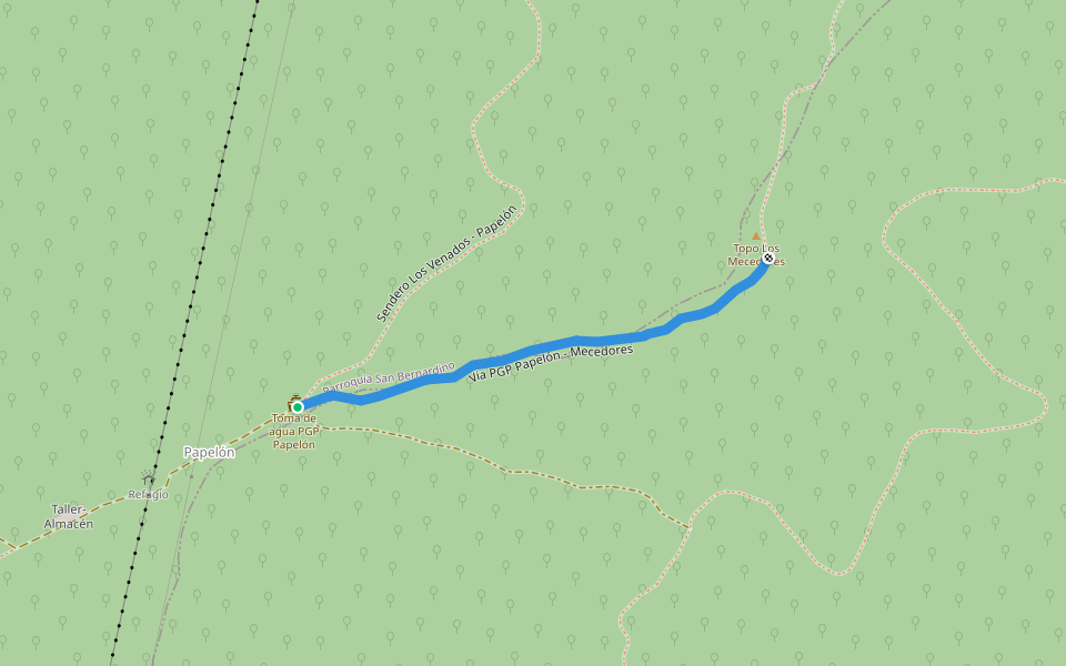 Via PGP Papelón - Mecedores