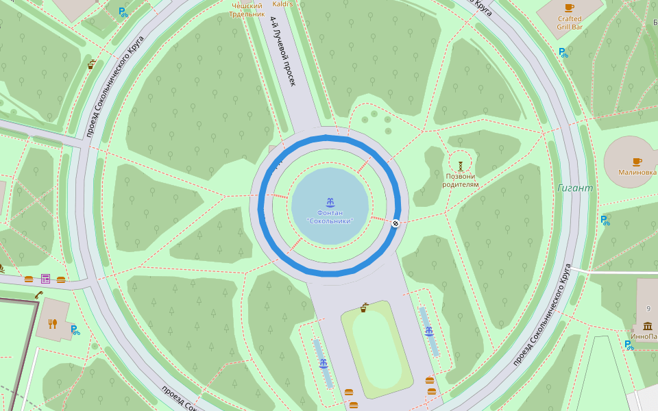 Фонтанная площадь