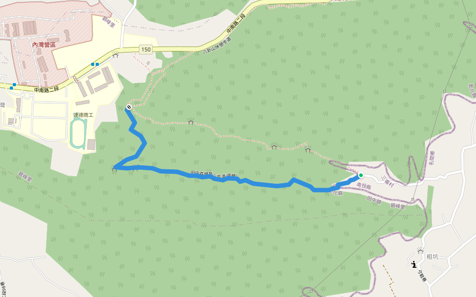 田中森林登山步道(南線)