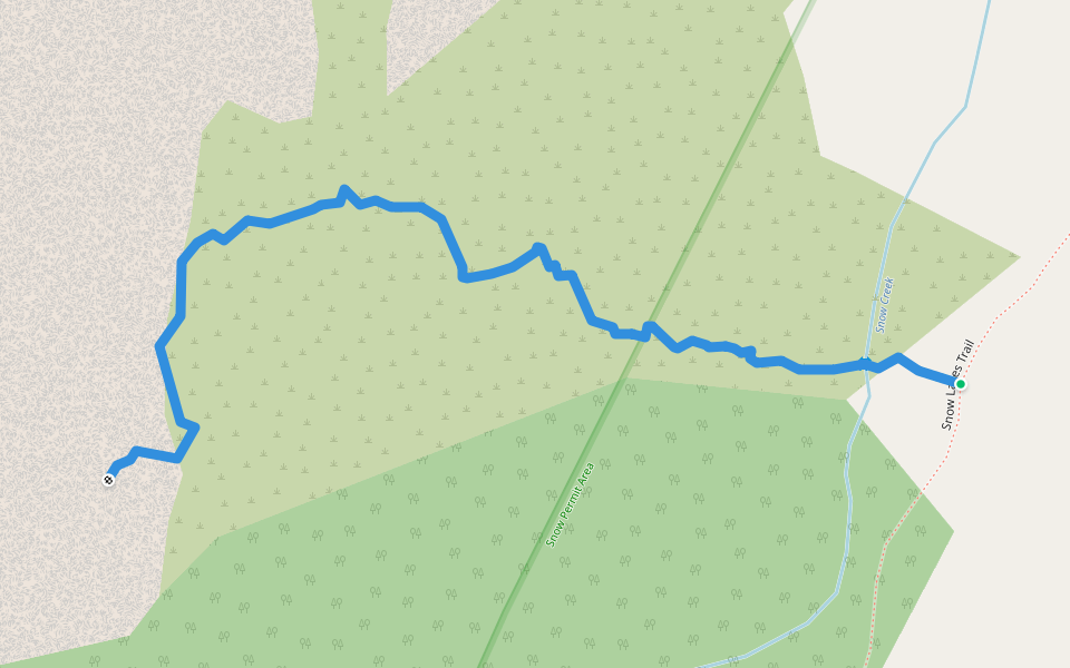 Snow Creek Wall Approach Hiking Trail Leavenworth, Washington Pacer