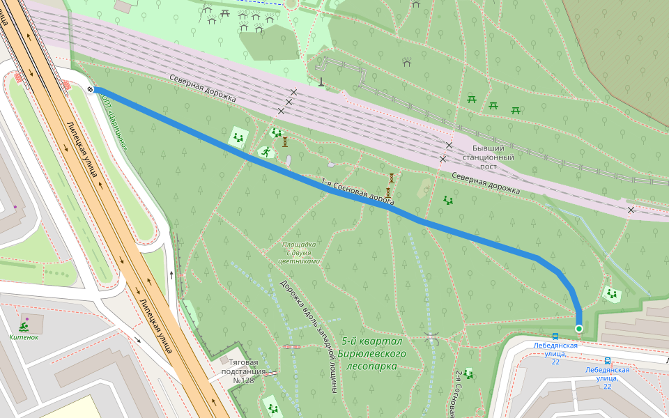 1-я Сосновая дорога