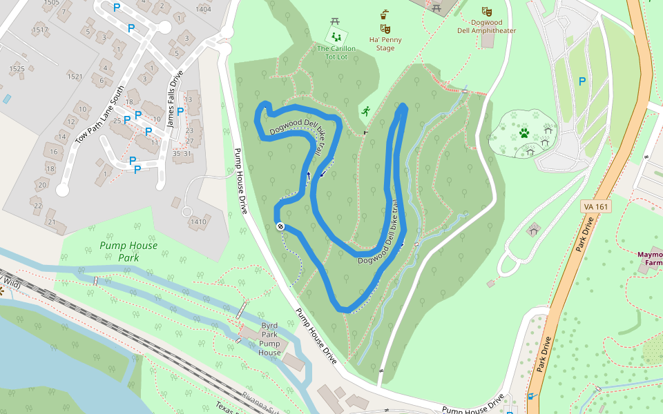 Dogwood Dell bike trail