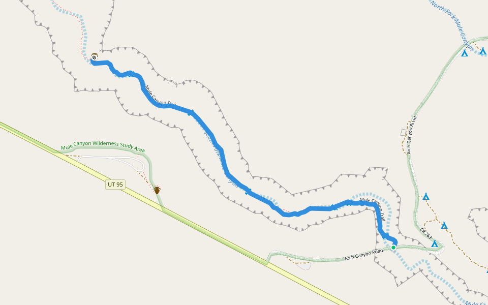 Mule Canyon Trail