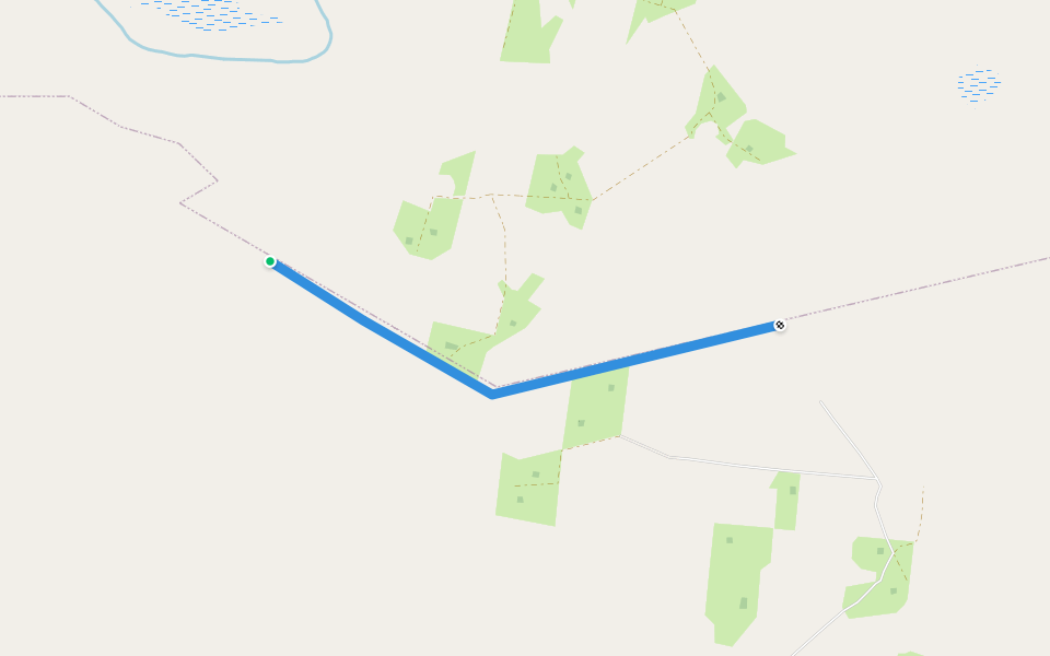 Адм. гр walking route map in Anfalovskaya