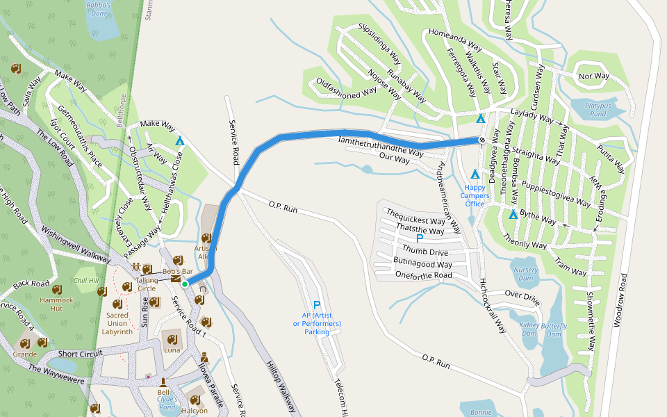 Lois Lane walking route map in Stanmore