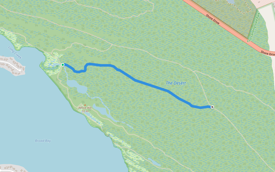 White Hill Lake Trail