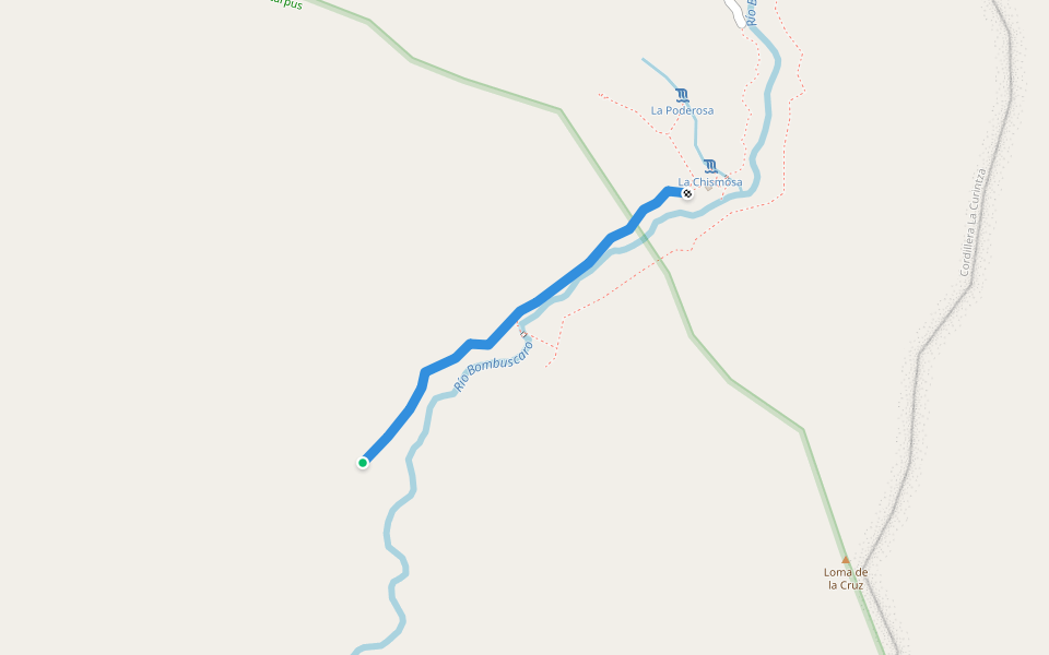 Los Higuerones walking route map in Zamora