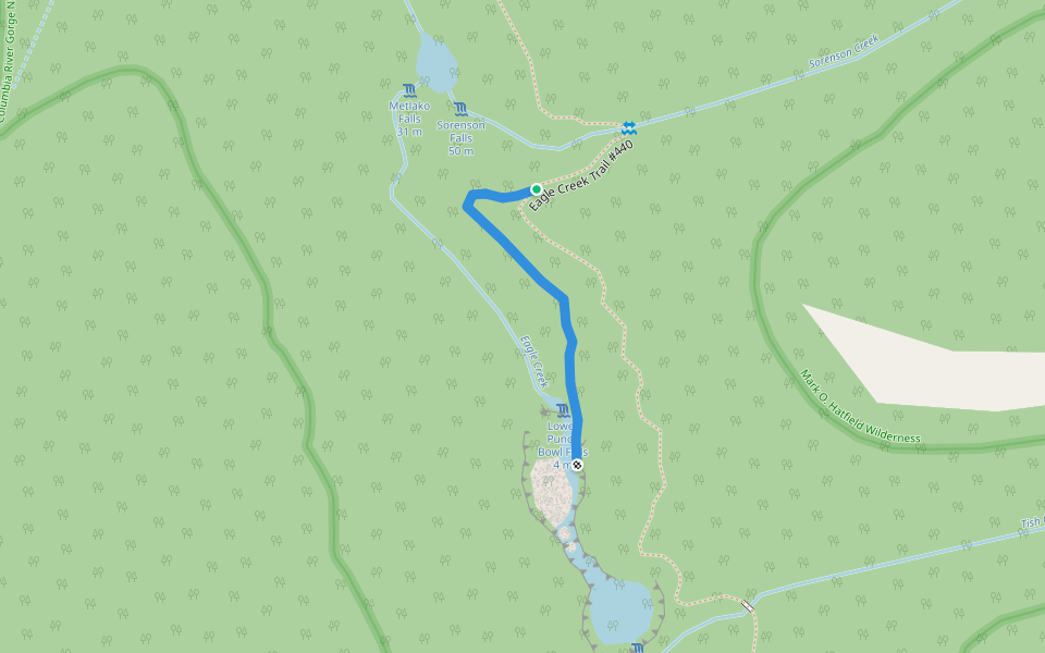 Lower Punchbowl Trail #440B