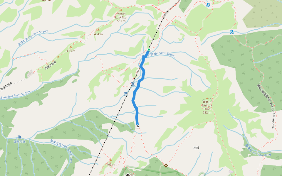 昂坪360救援徑 Ngong Ping 360 Rescue Trail / 彌勒山郊遊徑 Nei Lak Shan Country Trail