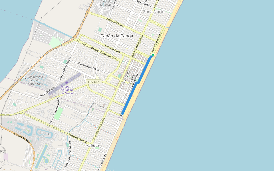 Calçadão Praia de Capão da Canoa