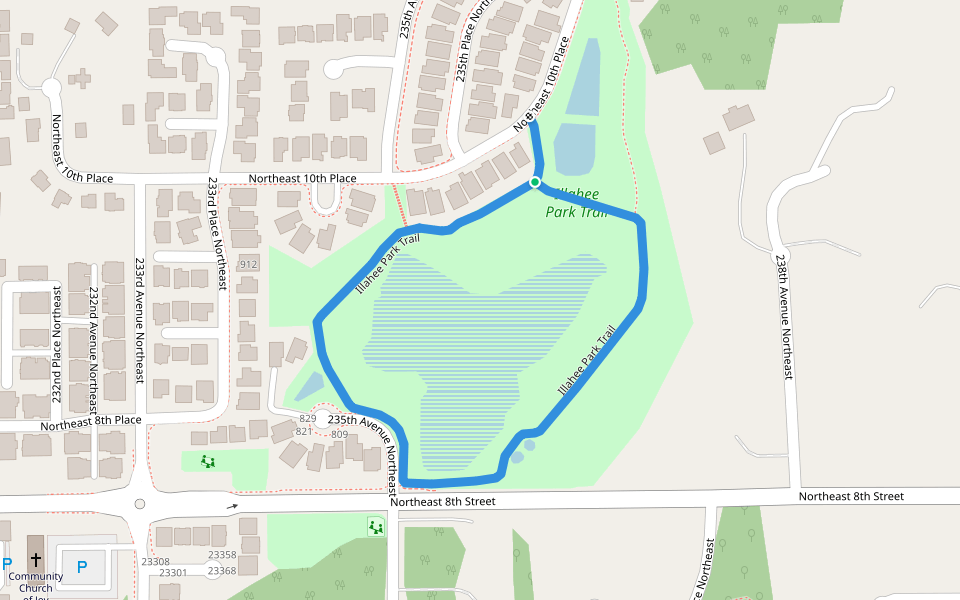 Illahee Park Trail Hiking Sammamish - Osm Way 310858676 