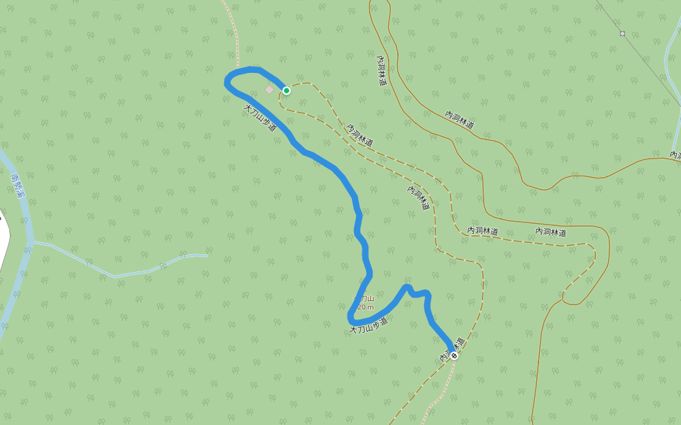 大刀山步道