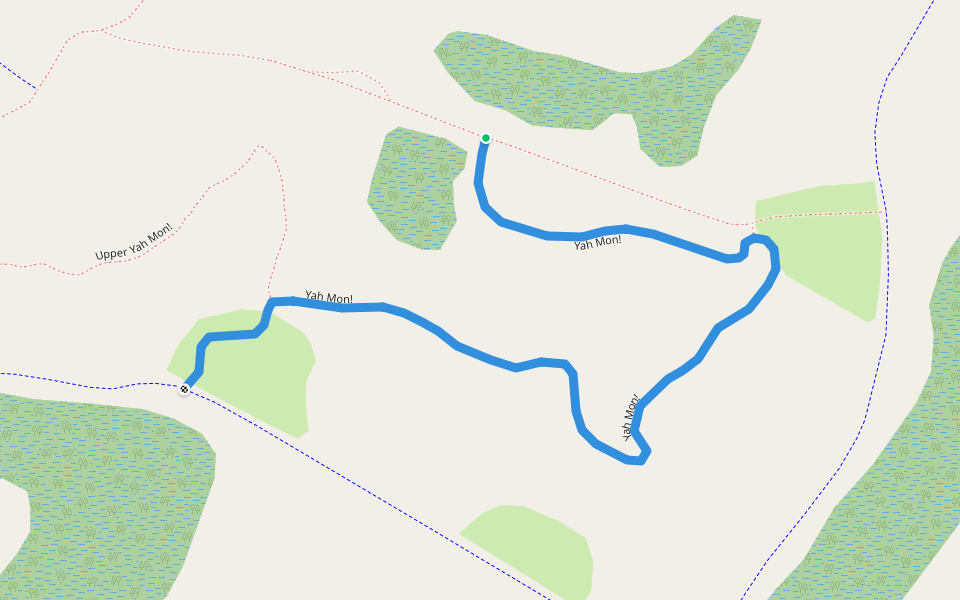 Yah Mon! walking route map in Cohasset