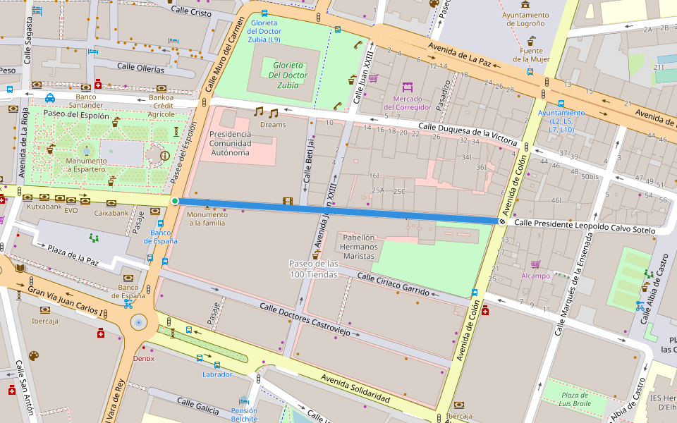 Calle Presidente Leopoldo Calvo Sotelo