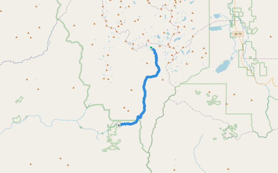 Middle Fork Boise River Trail Hiking Idaho Pacer