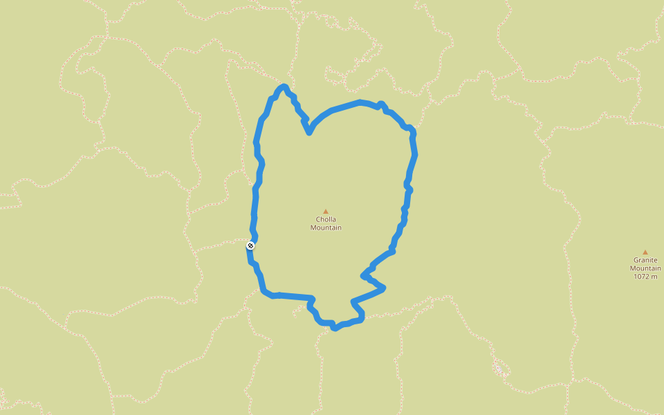 Cholla Mtn Loop Trail (Moderate)