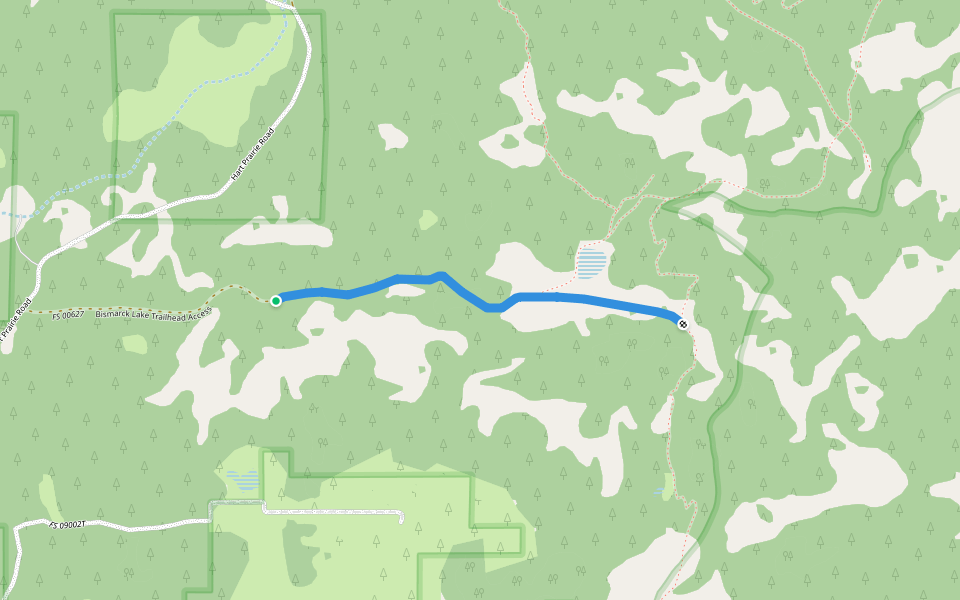 Bismarck Lake Trail