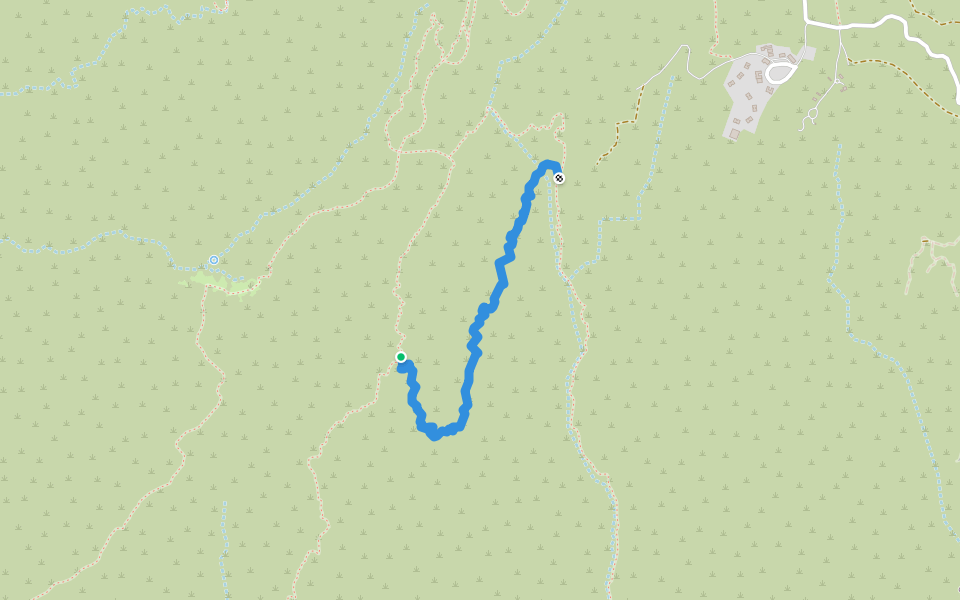 Viejo Tie Trail walking route map in Lake Elsinore