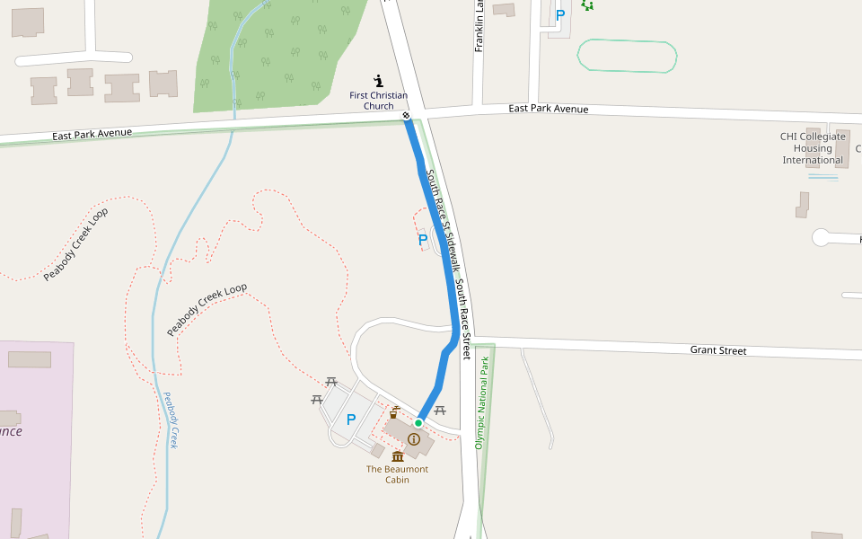 South Race St Sidewalk