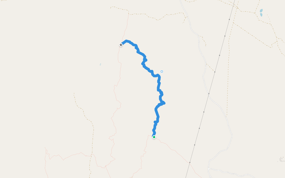 Painter Boy walking route map in Oracle