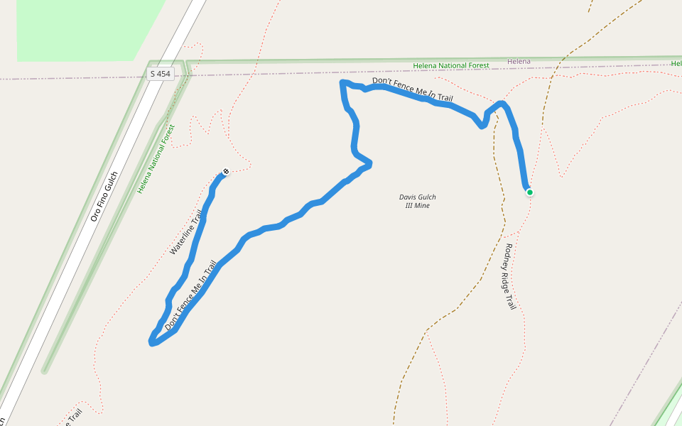 Don't Fence Me In Trail