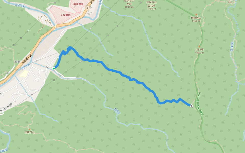 八仙山步道松鶴線