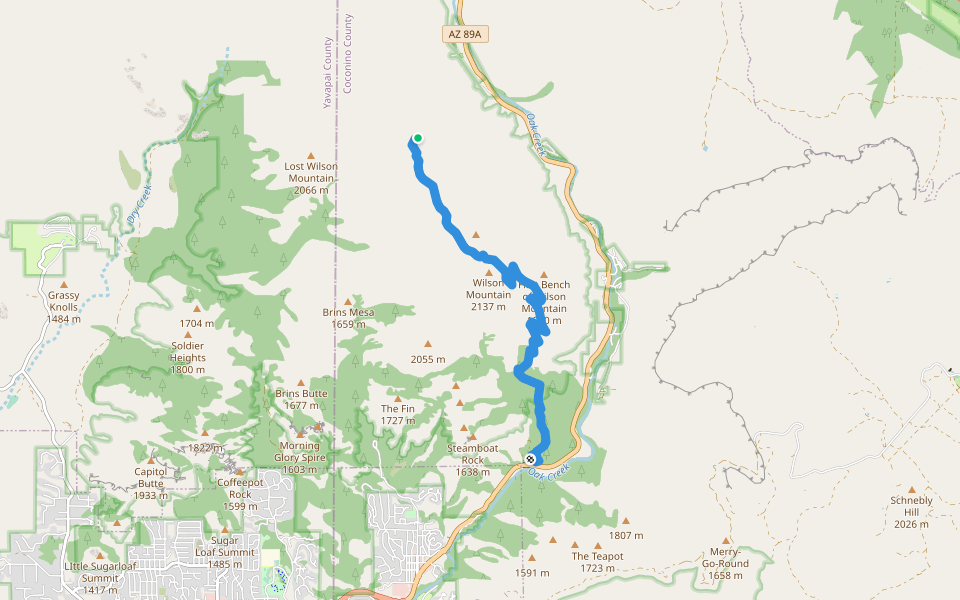 Wilson Mountain Trail