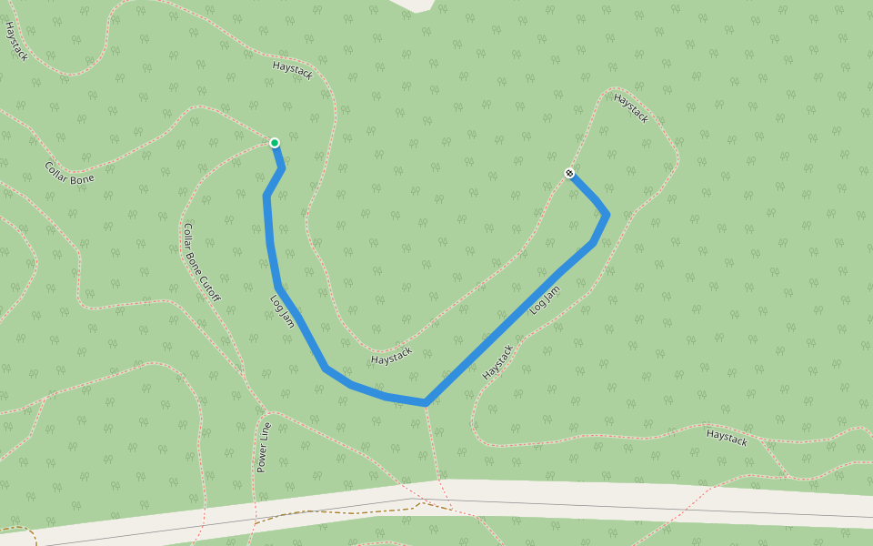 Log Jam Walking And Running Trail Waverly, West Virginia Pacer