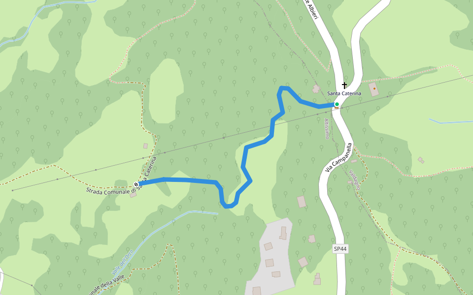 Strada comunale di Santa Catterina