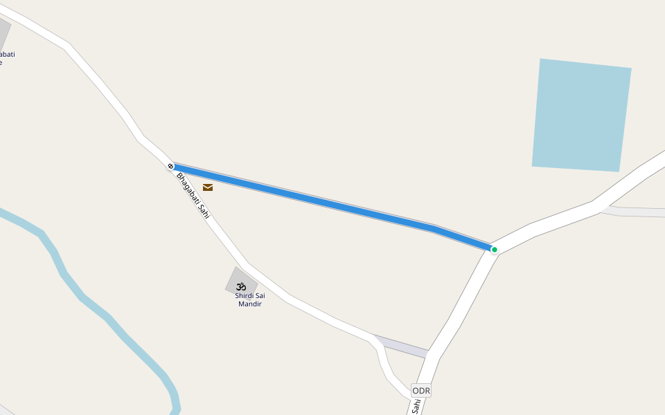 Old Bazaar walking route map in Galua