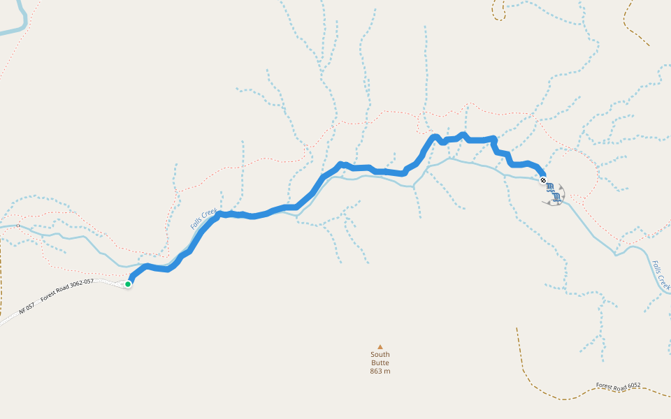 Falls Creek Falls Trail #152A