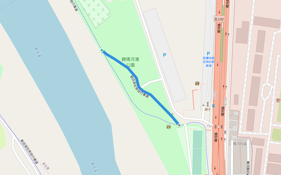 新店溪右岸自行車道