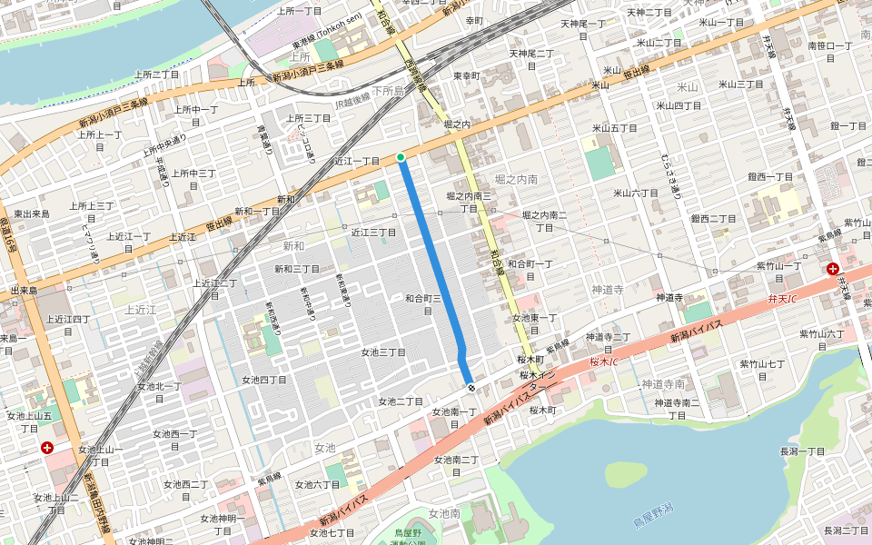 下所島排水路ふれあい散策ロード