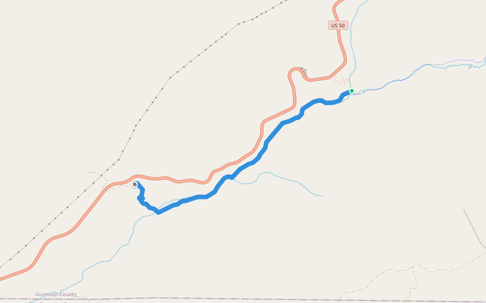 Agate Creek Trail 484 Hiking Salida, Colorado Pacer