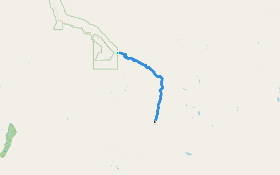 Little Robinson Trail walking route map in Somerset