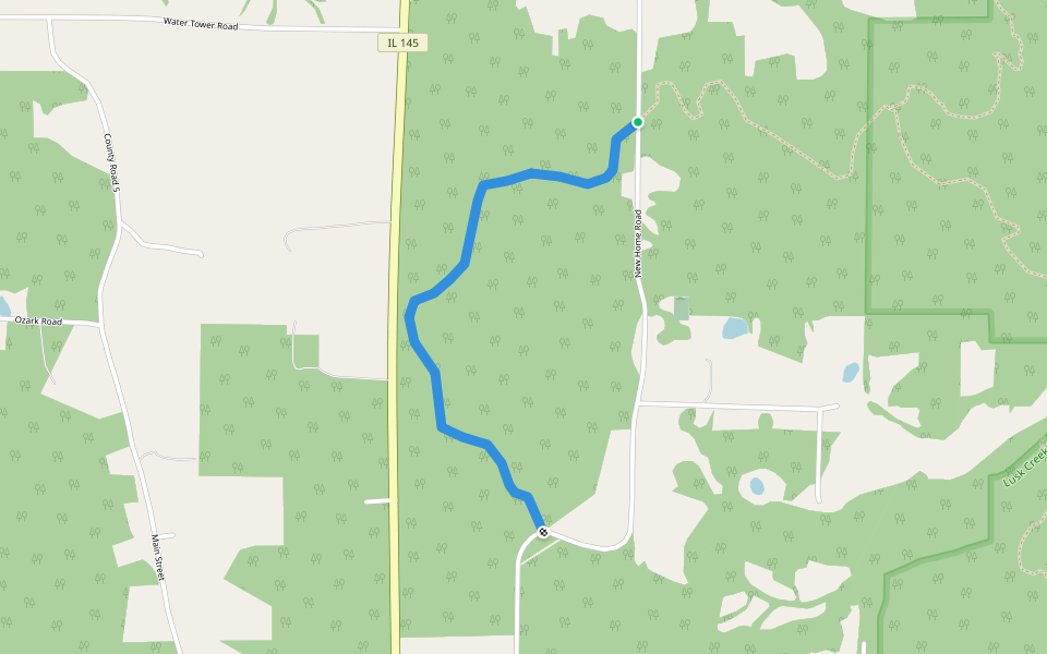 r2r guess 13 walking route map in Stonefort