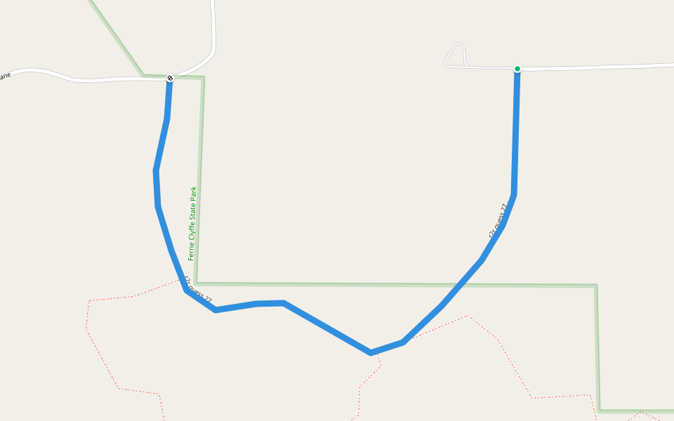 r2r guess 27 walking route map in Goreville
